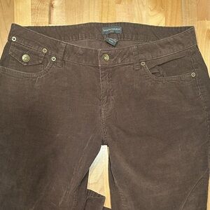 Banana Republic Chocolate Corduroy Trousers